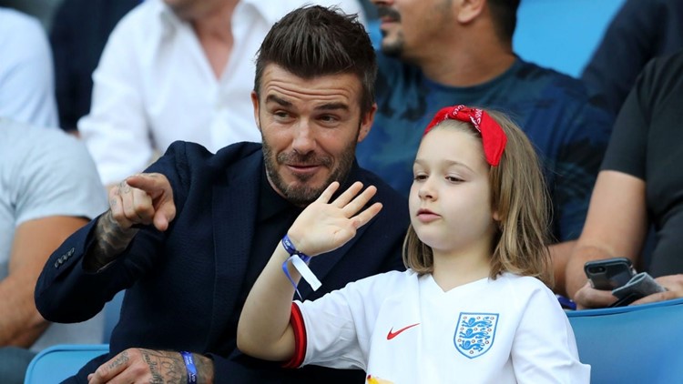 Victoria and David Beckham's Daughter Harper, 9, Is All Grown Up in  International Women's Day Video | wusa9.com