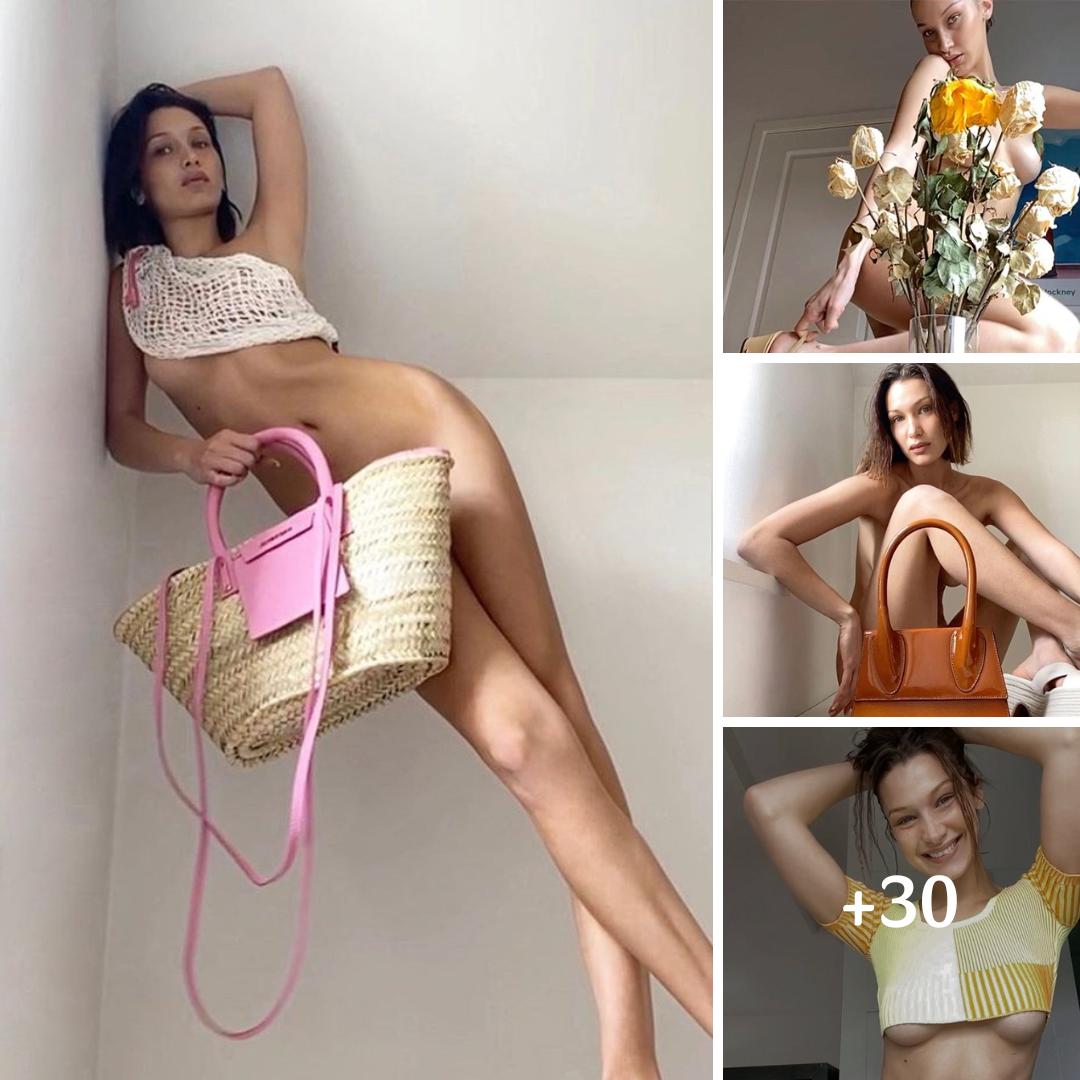 Bella Hadid Did Sexy Half-Naked Photos For Her Fashion Campaign On Facetime