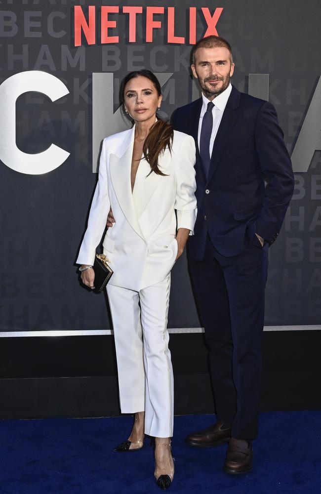 David and Victoria Beckham at Netflix premiere: Photos | news.com.au —  Australia's leading news site