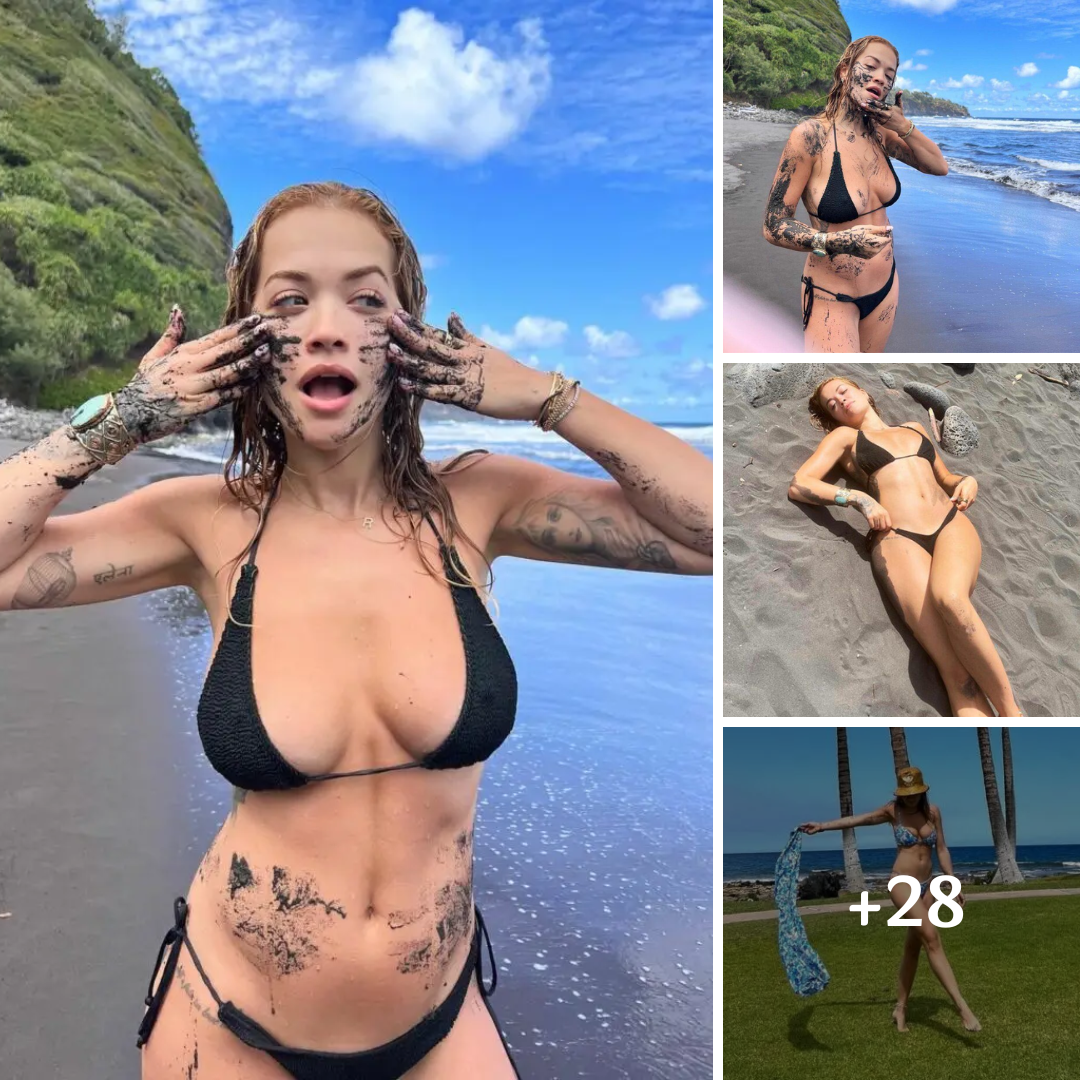 Rita Ora Says ‘Stay Hydrated’ While Flaunting INSANE Bikini Body