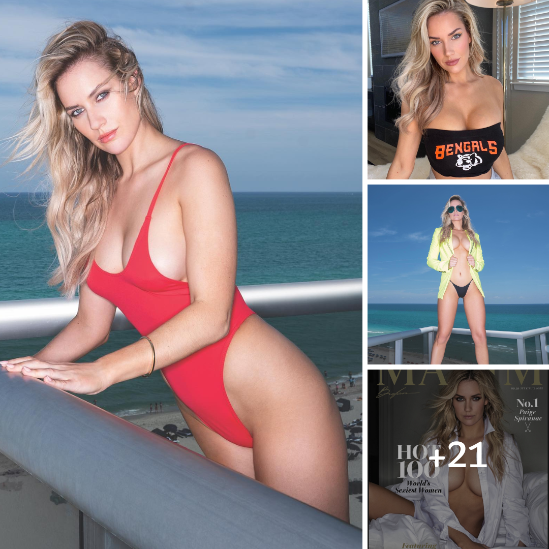 Paige Spiranac Wears Nothing Beneath Her Open Jacket