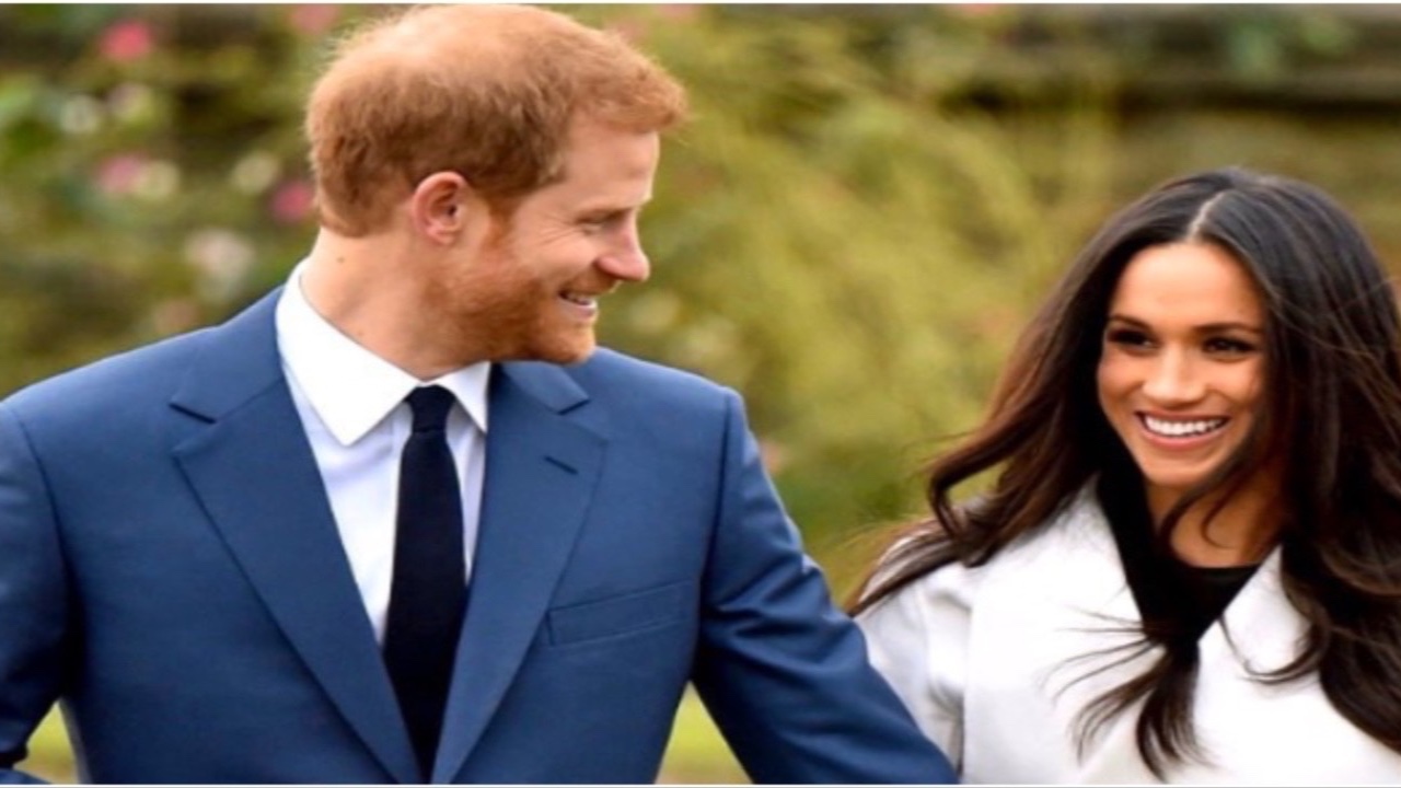 Prince Harry with wife Meghan Markle (Image via Instagram/sussexroyals)