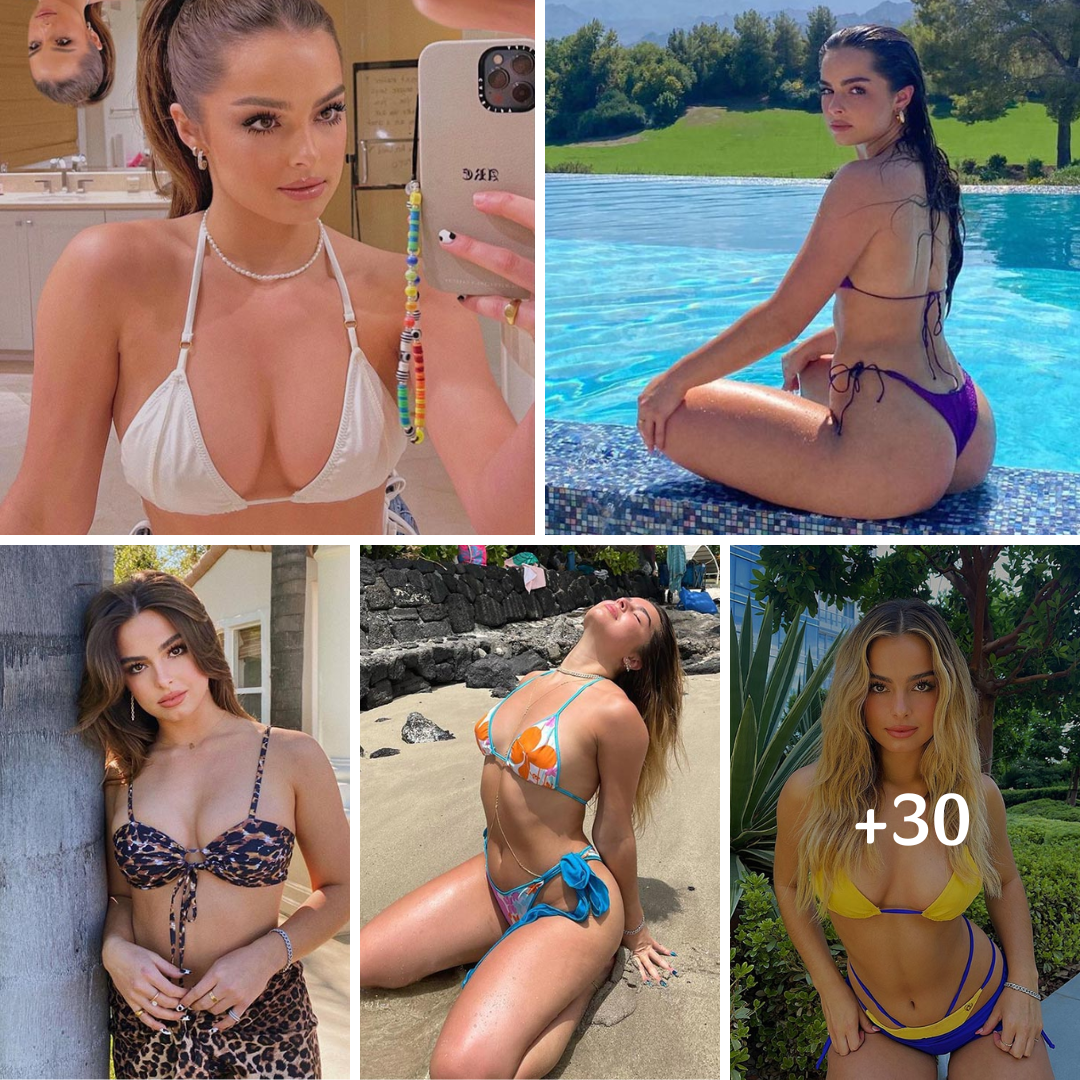 35 hot photos of Addison Rae in bikini and swimsuits – actress, singer and social media influencer.