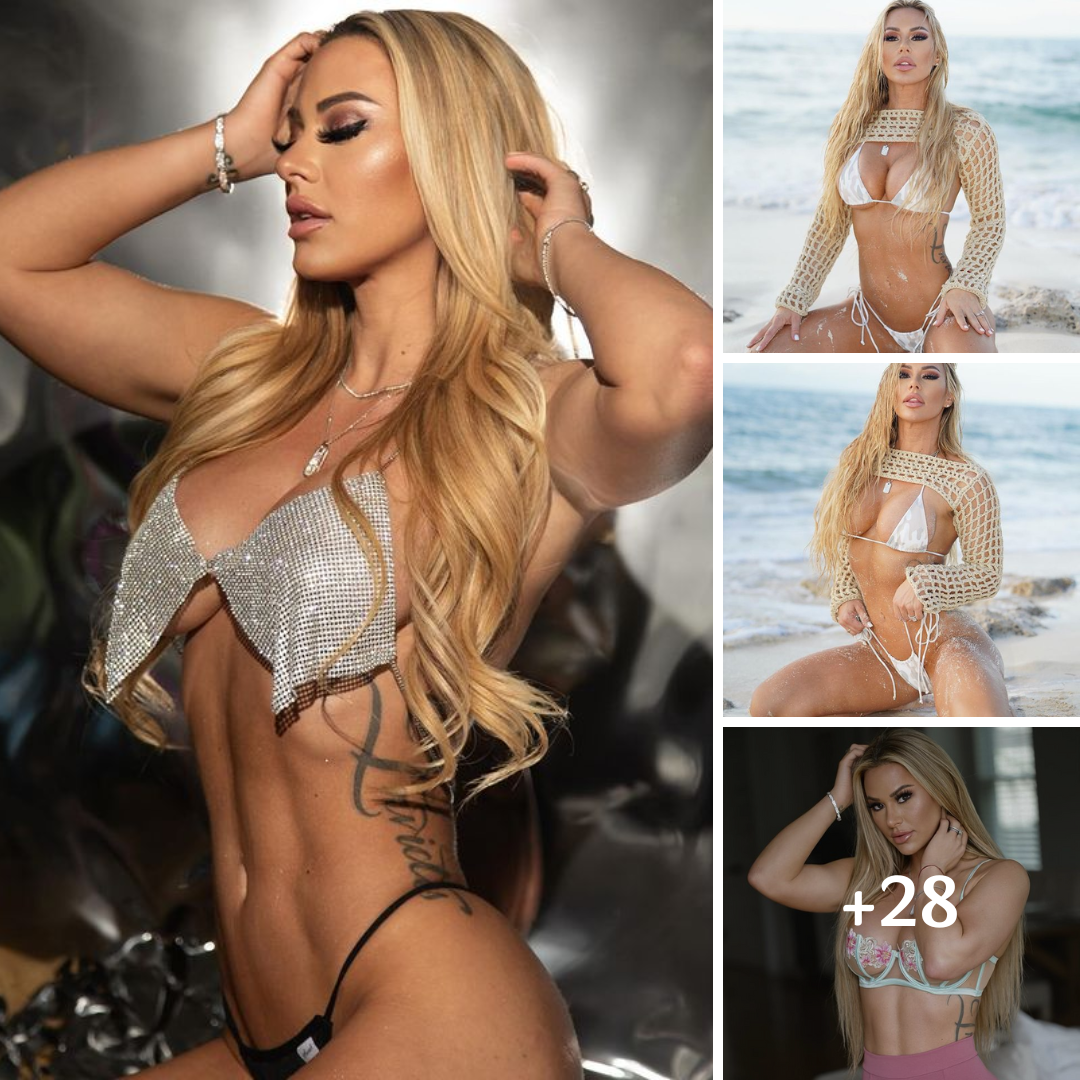 Kindly Myers Pulls Down Bikini Top On Hawaii Beach