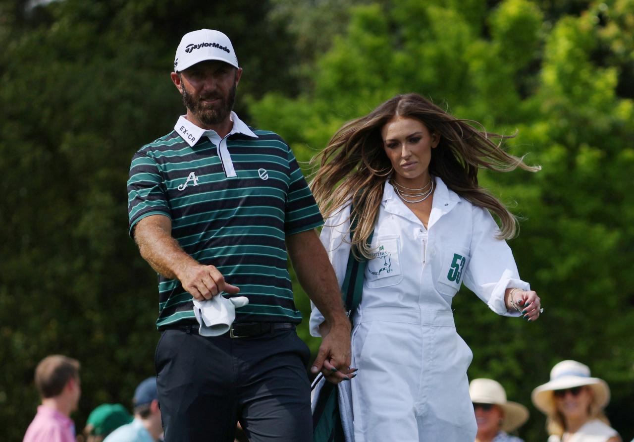 She joined DJ at Augusta earlier this year