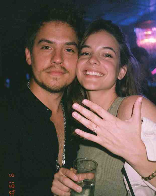 Barbara announced her engagement to Dylan Sprouse after five years together