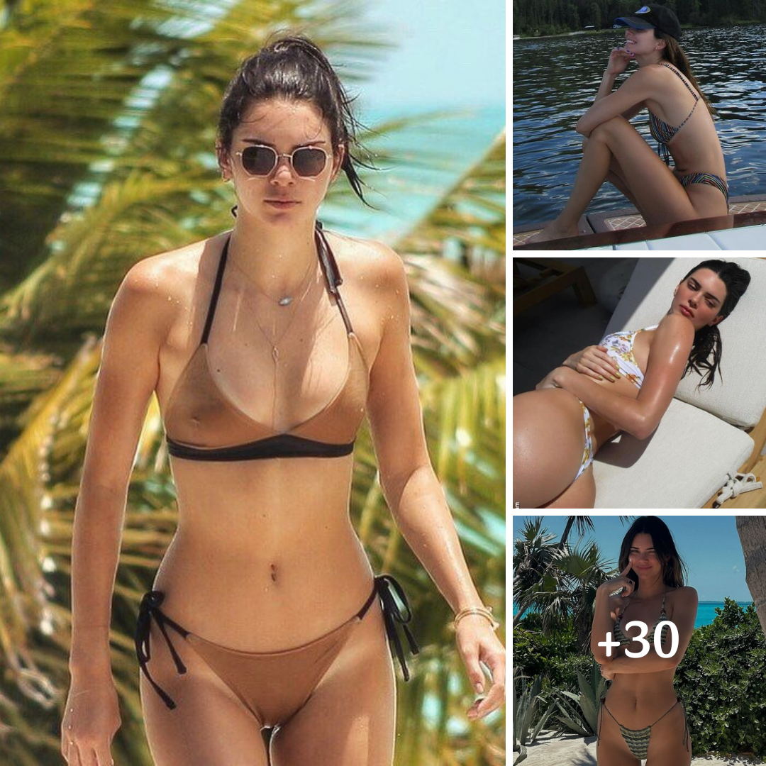 Kendall Jenner’s skimpy af tie-front bikini is a total vacay mood