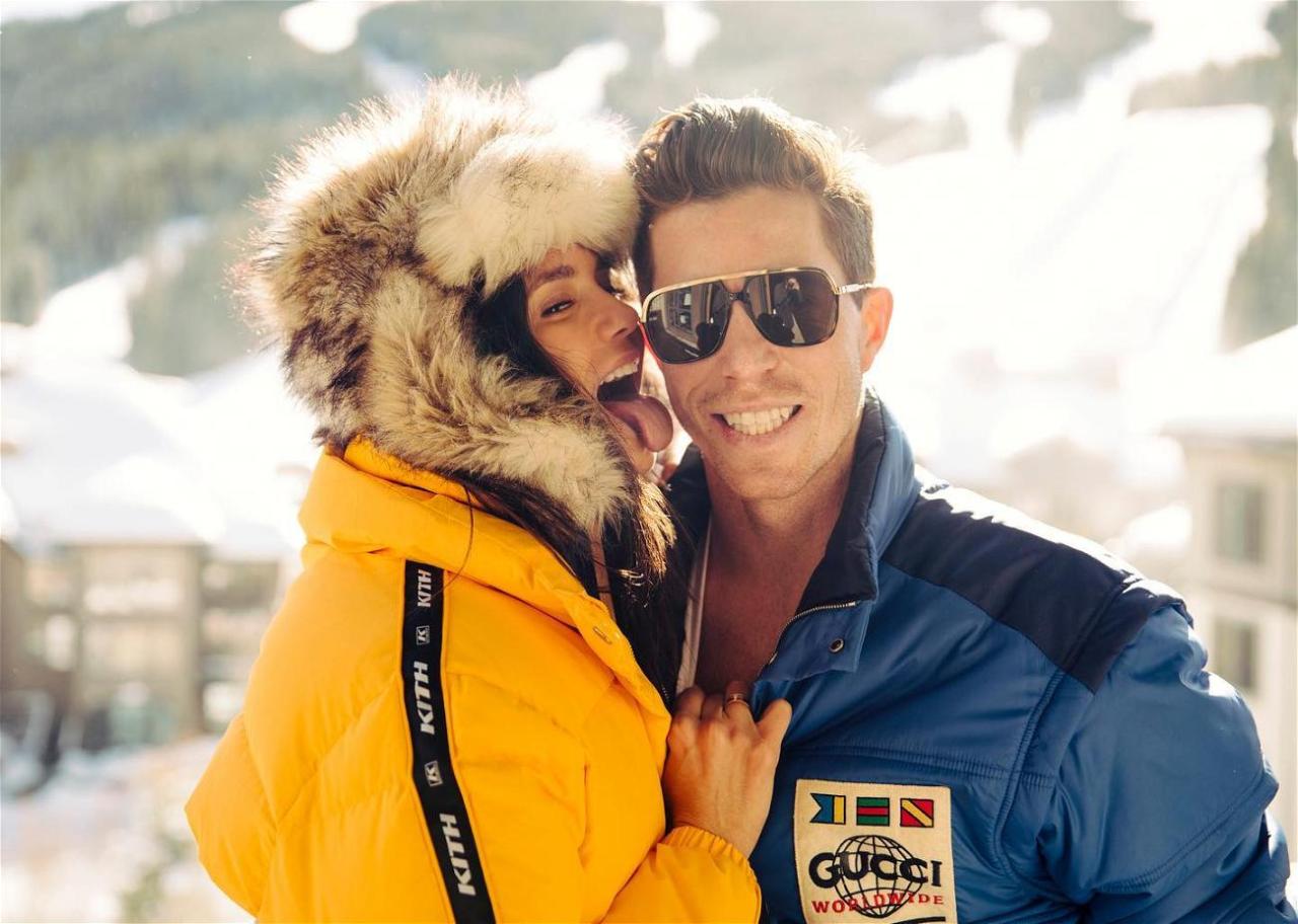 Shaun White and Nina Dobrev