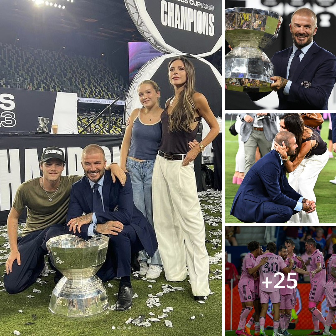 David Beckham congratulates Inter Miami after Lionel Messi and co. progressed to the US Open Cup final: ‘Another great night in pink’