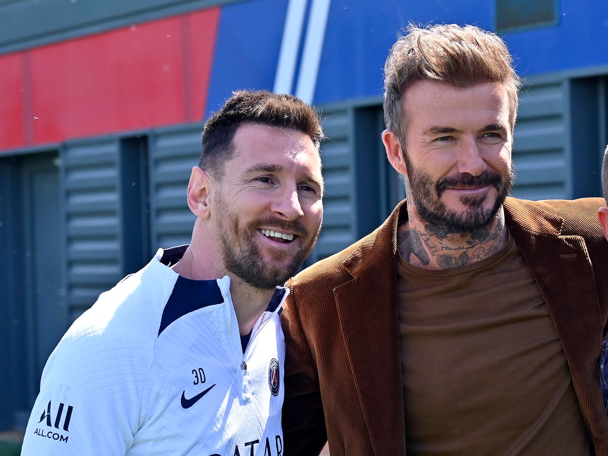 David Beckham pays visit to PSG as Inter Miami chase Lionel Messi transfer  - Irish Mirror Online