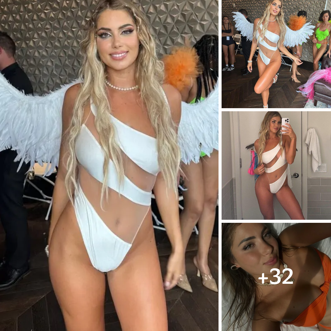 ‘Next Olivia Dunne’ Andreea Dragoi Walks The Runway In Thong Swimsuit