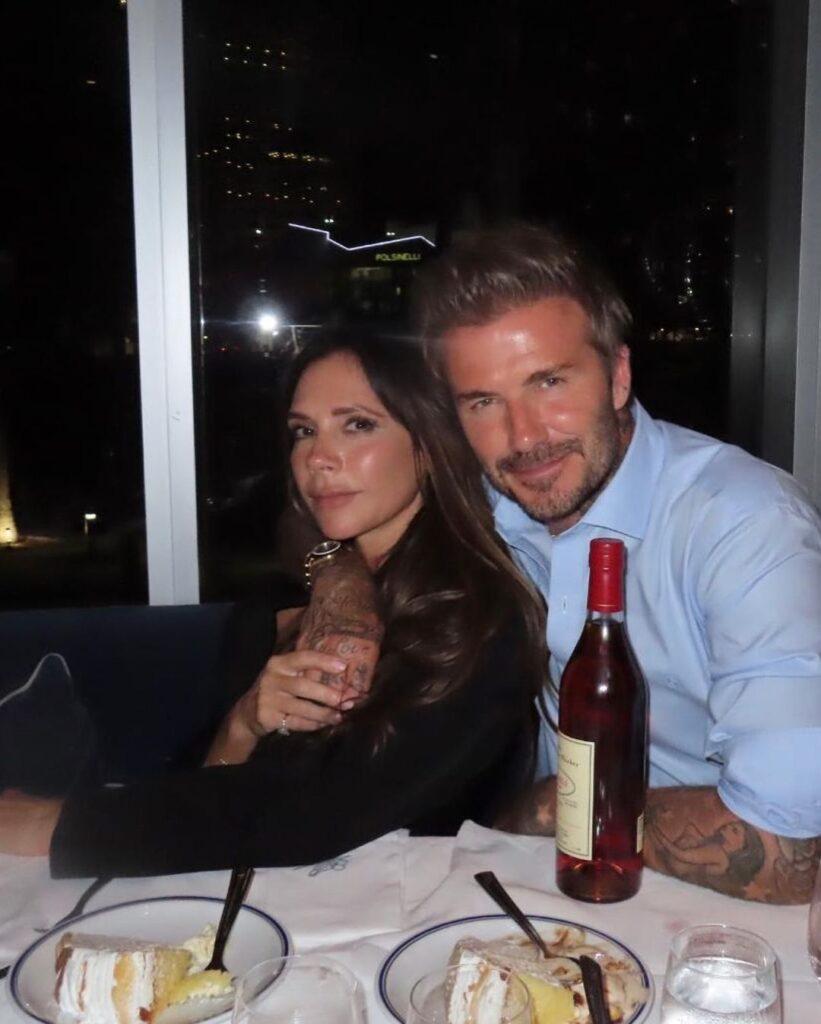 Victoria Beckham thanked by fans for thirst trap service of husband, David