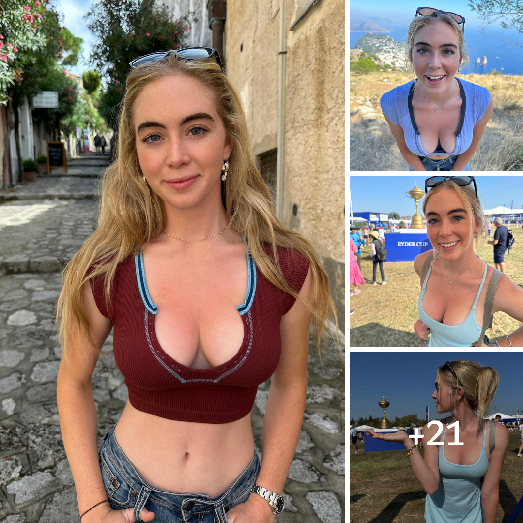 Golfer Grace Charis In Her Itty Bitty Crop Top Is ‘Sunkissed’