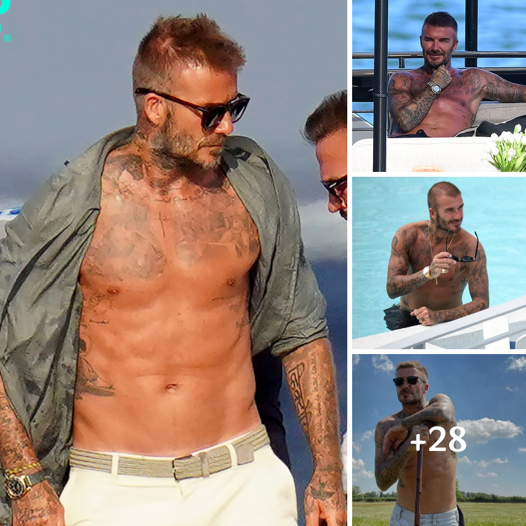 Shirtless David Beckham Will Cure Your Monday Blues