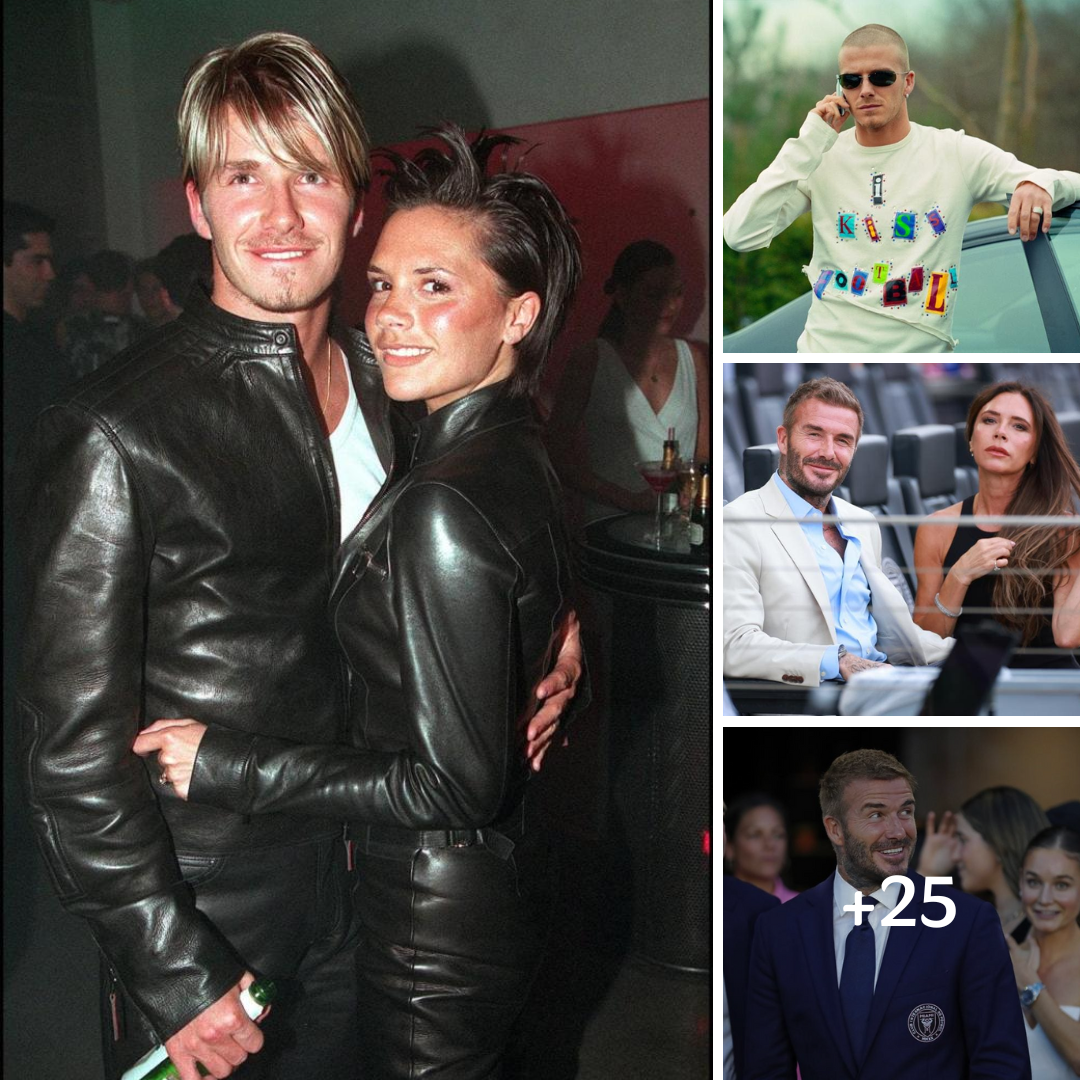 David Beckham’s Fashion Odyssey, From Tattooed Soccer Icon To Inter Miami President