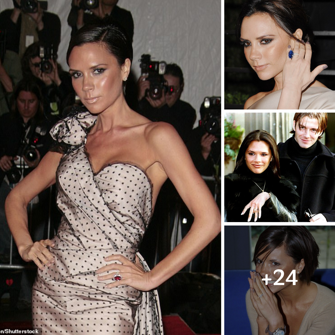 Victoria Beckham’s engagement ring collection: Star has amassed a whopping 15 RINGS over her 24 years of marriage to husband David