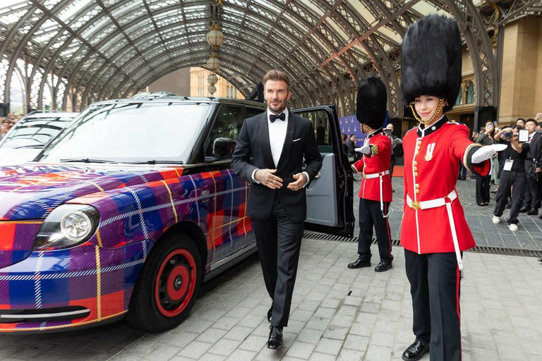 David Beckham at The Londoner Macao on Thursday, May 25. Photo: Handout