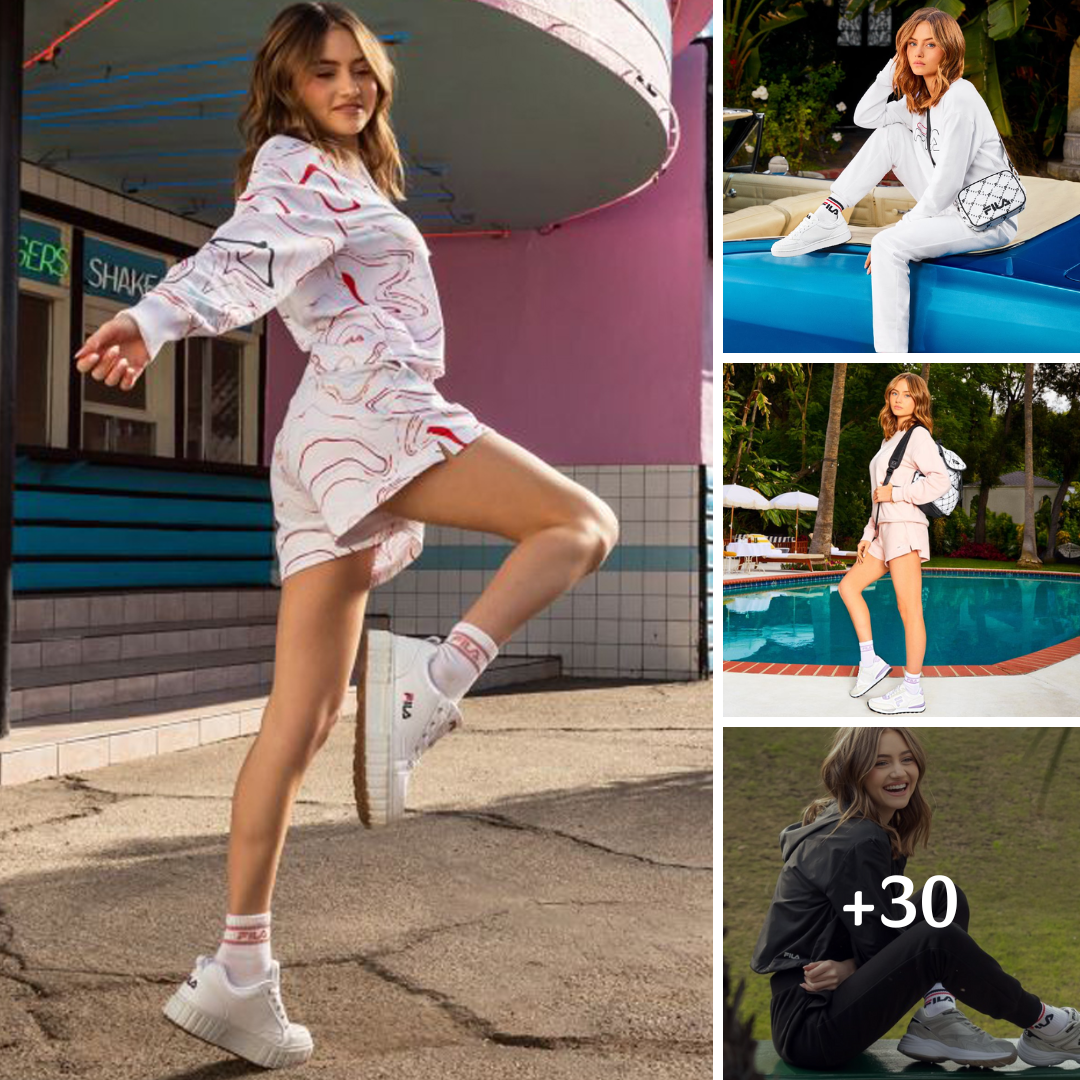 Leni Klum – Fila x Deichmann Campaign March 2023