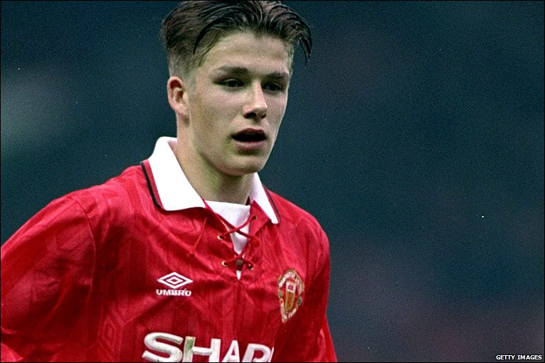 BBC Sport - Football - David Beckham's Old Trafford highlights