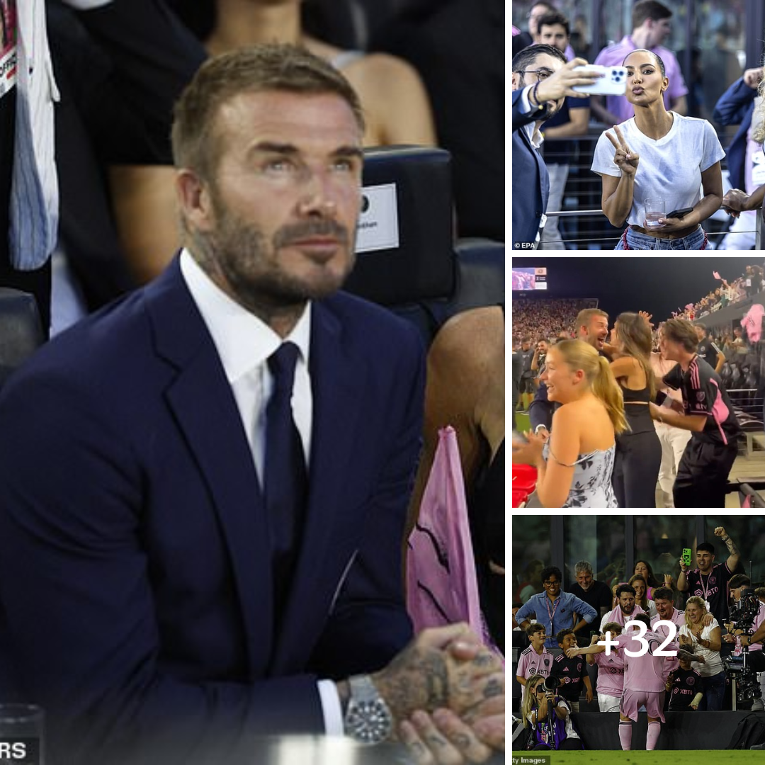 David Beckham’s American dream comes true: He is left in tears with Victoria by his side as Lionel Messi scores winner for his US football team Inter Miami in front of stars including Kim Kardashian and Lebron James