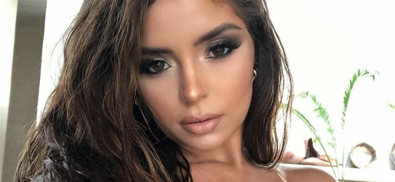 Demi Rose In Sheer Black Bodysuit Looks Insanely ‘Attractive’