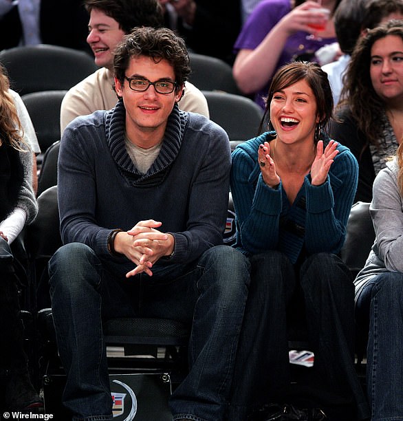 Short-term: Mayer and Minka Kelly briefly dated in 2007, after his breakup from Simpson; seen in November 2007 in NYC