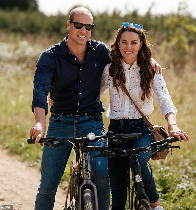 The Prince and Princess of Wales shared this loved-up portrait to celebrate their 12th wedding anniversary last month