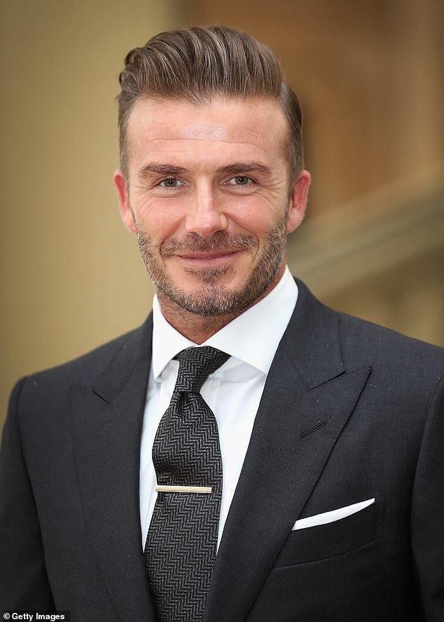 Regret: David Beckham has worked his way through a plethora of hairstyles during his time in the public eye - but he says his cornrows was his worst style (pictured last month)