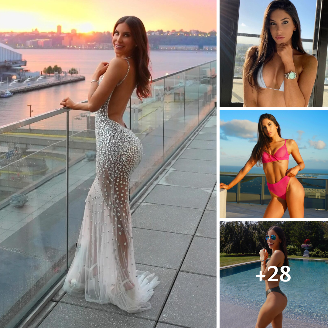 Fitness Trainer Jen Selter In Bejeweled See-Through Gown Turns Heads At New York Fashion Week