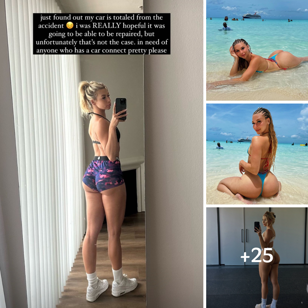 Fitness Trainer Lindsey Gordon Suns Her Buns In The Bahamas