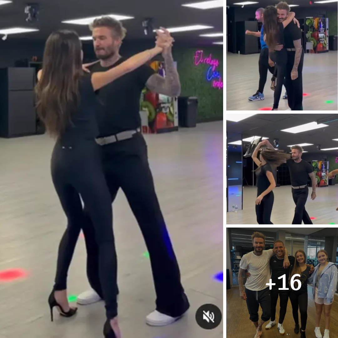 David and Victoria Beckham labelled ‘relationship goals’ after ‘iconic’ salsa lesson