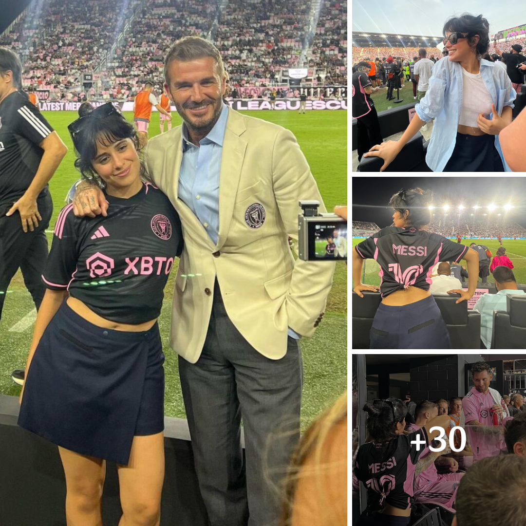 Camila Cabello Has A Fangirl Moment Over Lionel Messi & David Beckham