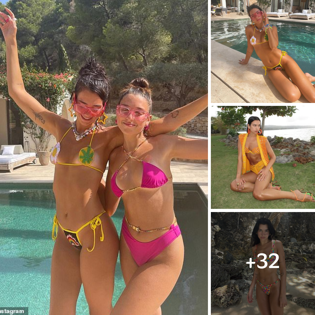 Dua Lipa Gives Off James Bond Girl Vibes In Itty Bitty Bikini Parade