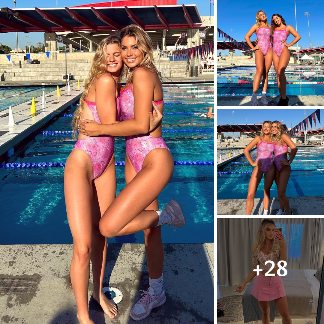 ‘Olivia Dunne Of The Pool’ Andreea Dragoi Gives Rear View In Her Pink Swimsuit