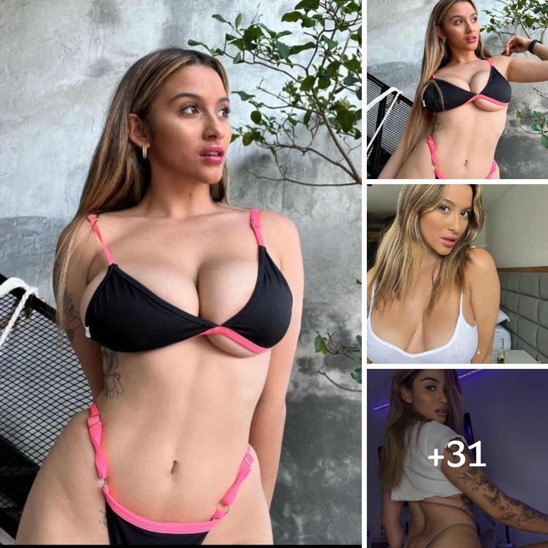 Jackie Love Guarantees You A ‘Good Morning’ In Underboob Bikini