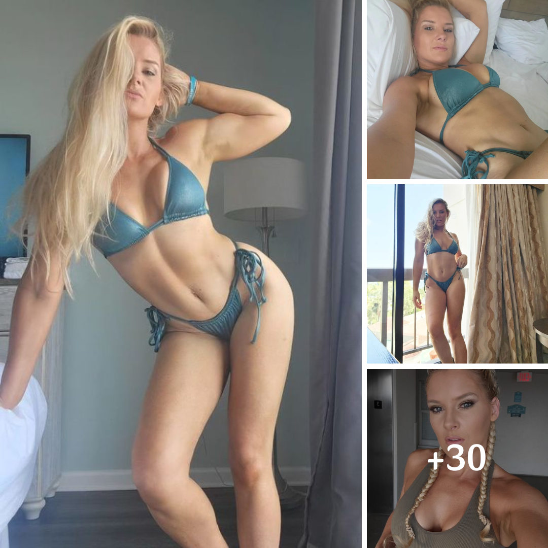 WWE star Lacey Evans looks sensational in very revealing outfit as fans tell her ‘your swimsuit is deadly’