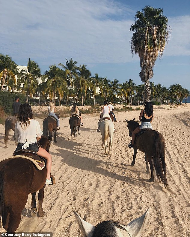 Amazing! The big group got in some much needed girl time during their bachelorette trip