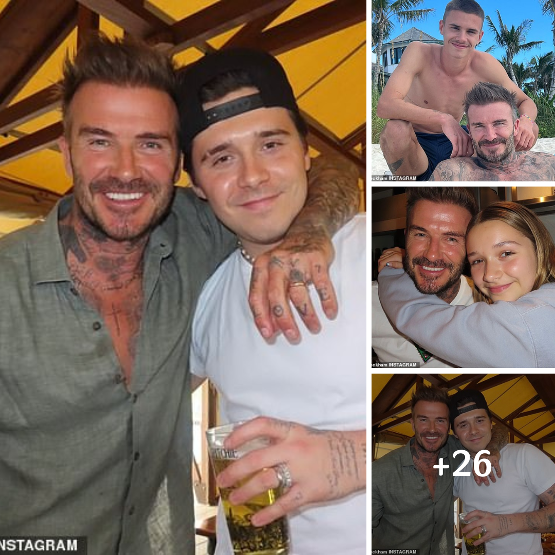 Happy Father’s Day! The Beckhams marks the celebration as they lead celebrities tributes