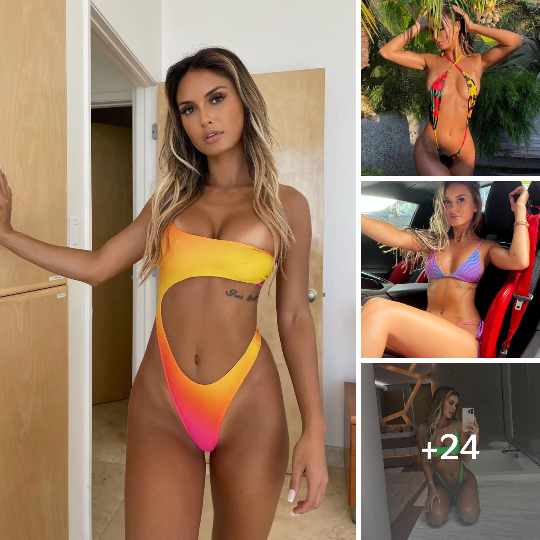 Julia Rose Shows Off Her ‘Goodies’ In Five Skimpy Swimsuits