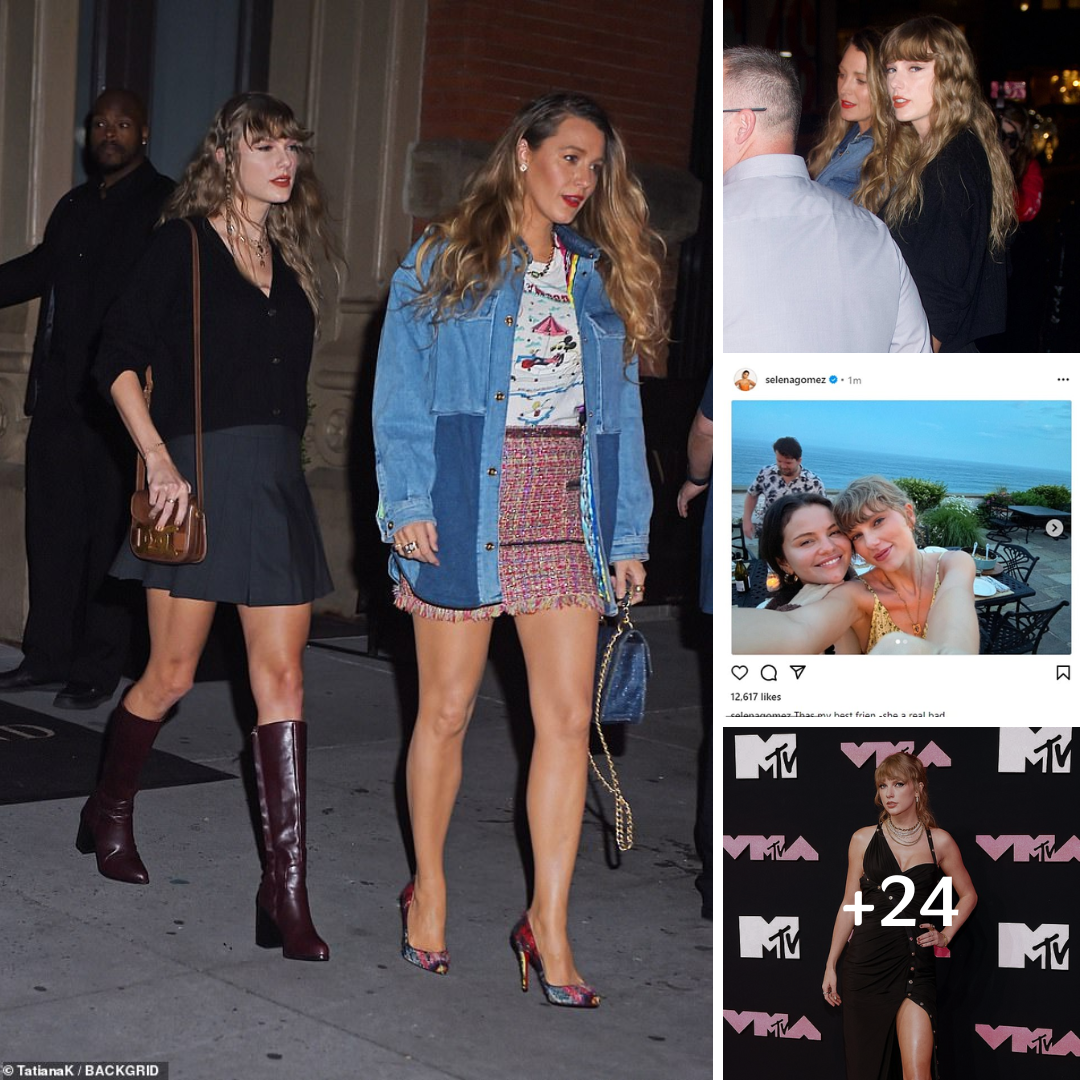 Taylor Swift and BFF Blake Lively are a chic duo as they enjoy a fabulous girls’ night out in New York City