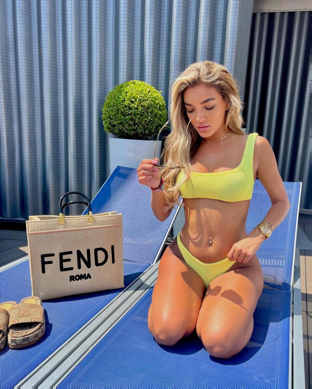 Beaux Raymond In Yellow Bikini Is ‘Missing Sailing The Sea’