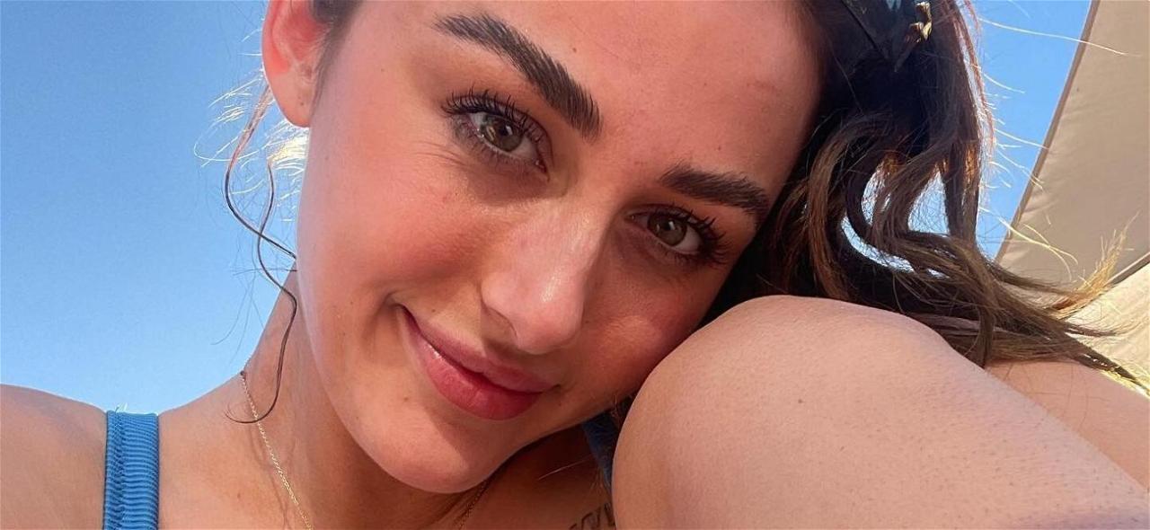 Chloe Veitch Is ‘Happy’ To Be Gaining Weight In Her Blue Bikini