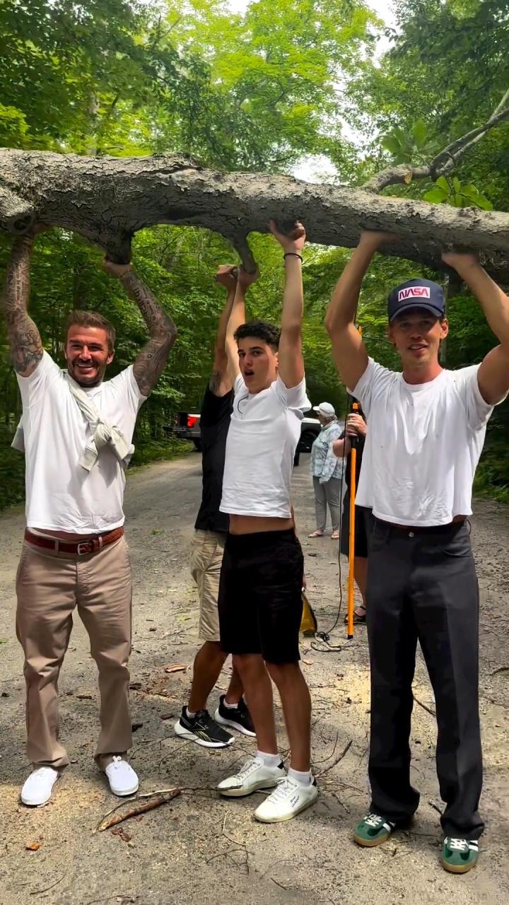 David Beckham and Austin Butler Join Forces in Canada, Crushing Stereotypes  and Assisting Stranded Drivers