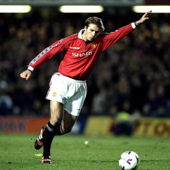 Beckham's free-kicks are iconic