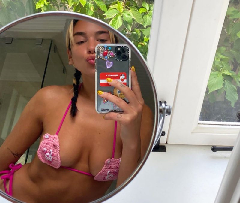 People Are Freaking Out Over Dua Lipa's Care Bear-Inspired Bikini