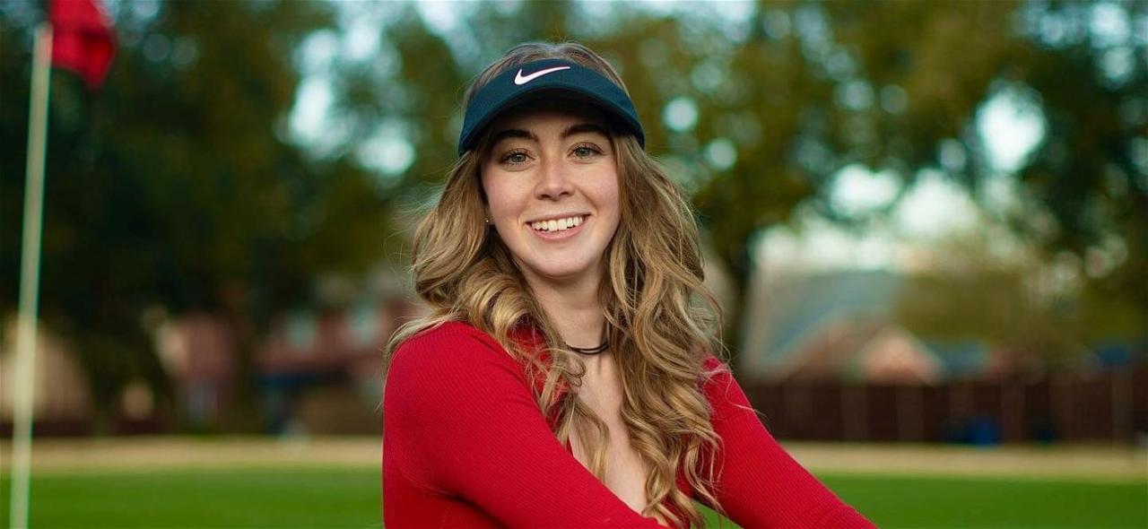 Golfer Grace Charis PROVES She Can Golf In Her Busty Crop Top