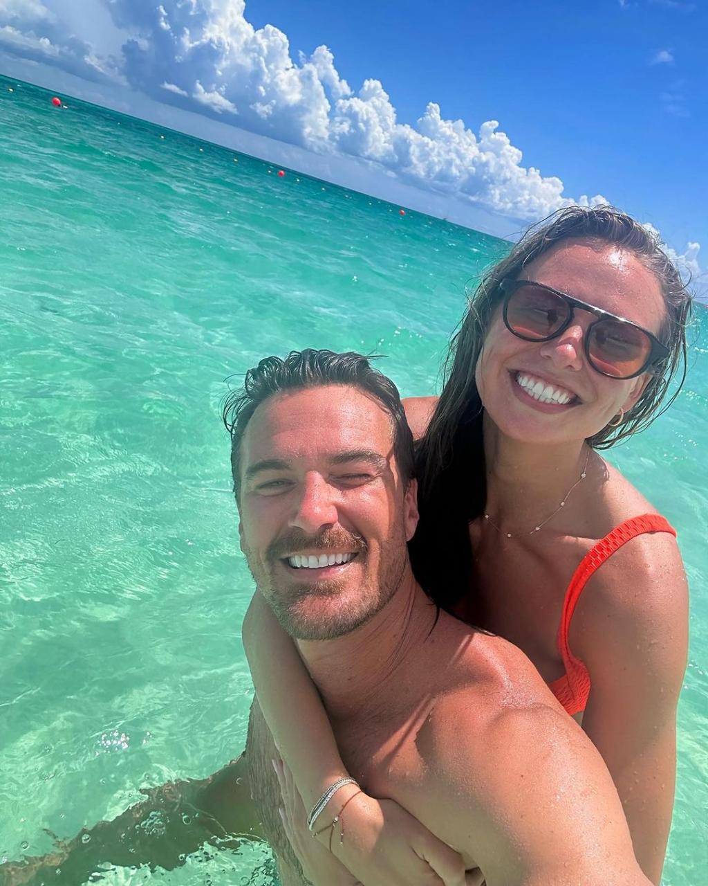 Hannah Brown Celebrates Birthday In Red Bikini While In Mexico