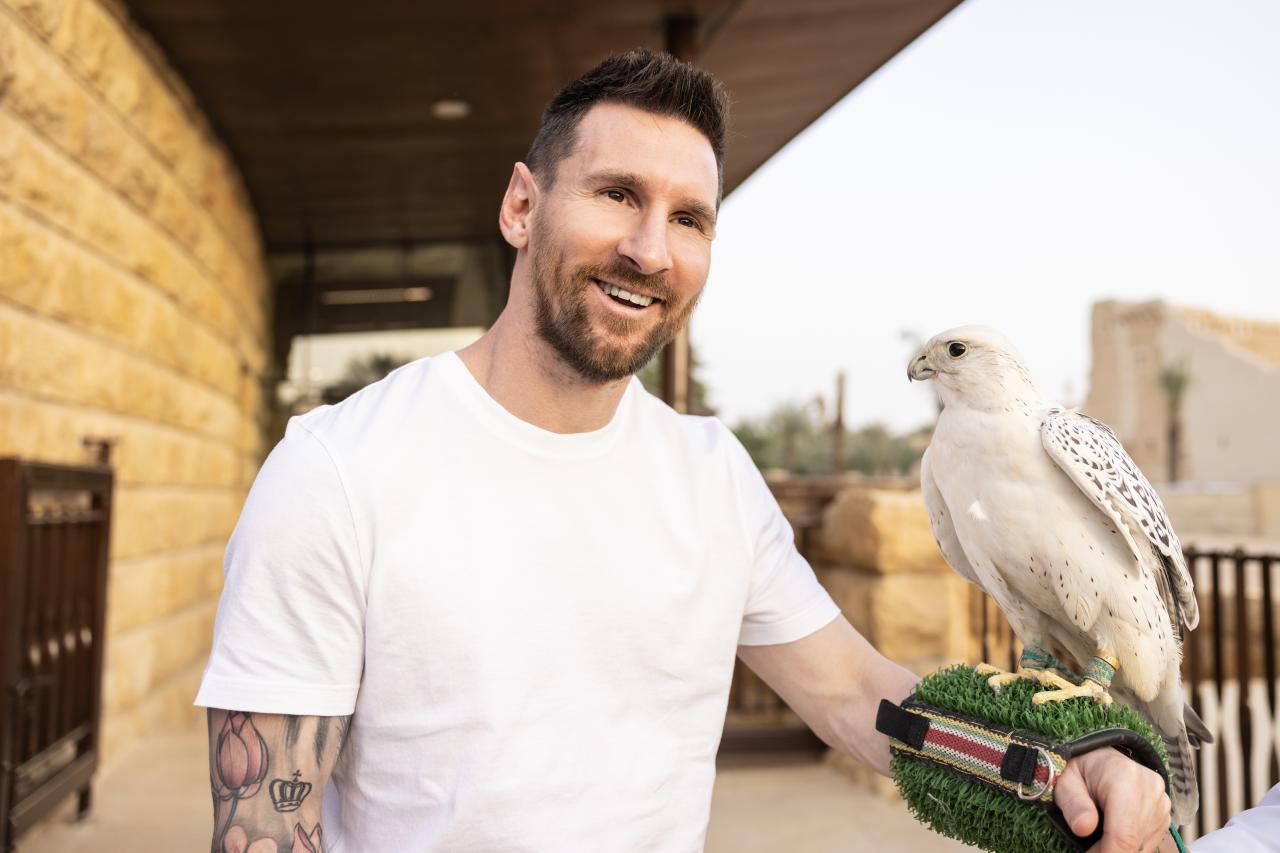 Messi is already an ambassador for Saudi tourism