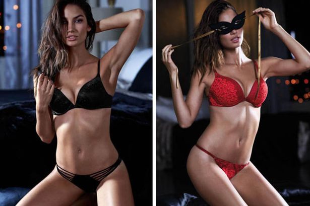 SEXY: Lily Aldridge strips down for racy Victoria's Secret shoot [PH]