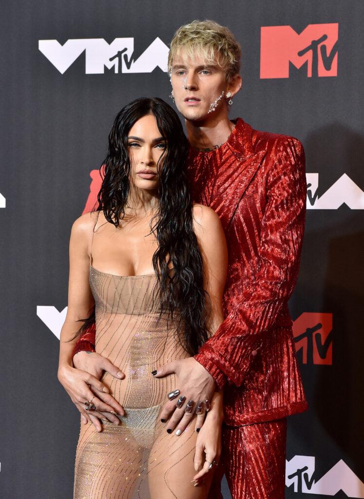 Machine Gun Kelly & Meghan Fox at the 2021 MTV Video Music Awards